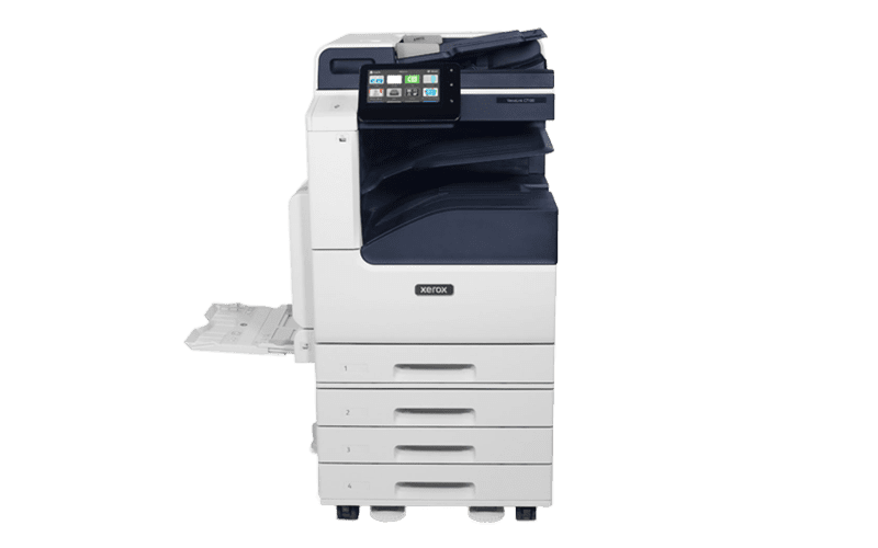 Xerox&reg; S&eacute;rie VersaLink&reg; C7100, imprimante multifonctions couleur vue de face